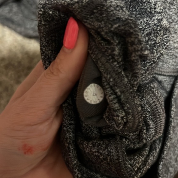 Lululemon Wunder Under Hi-Rise 7/8 Tight *25" Heathered Black size 4 - Picture 7 of 9